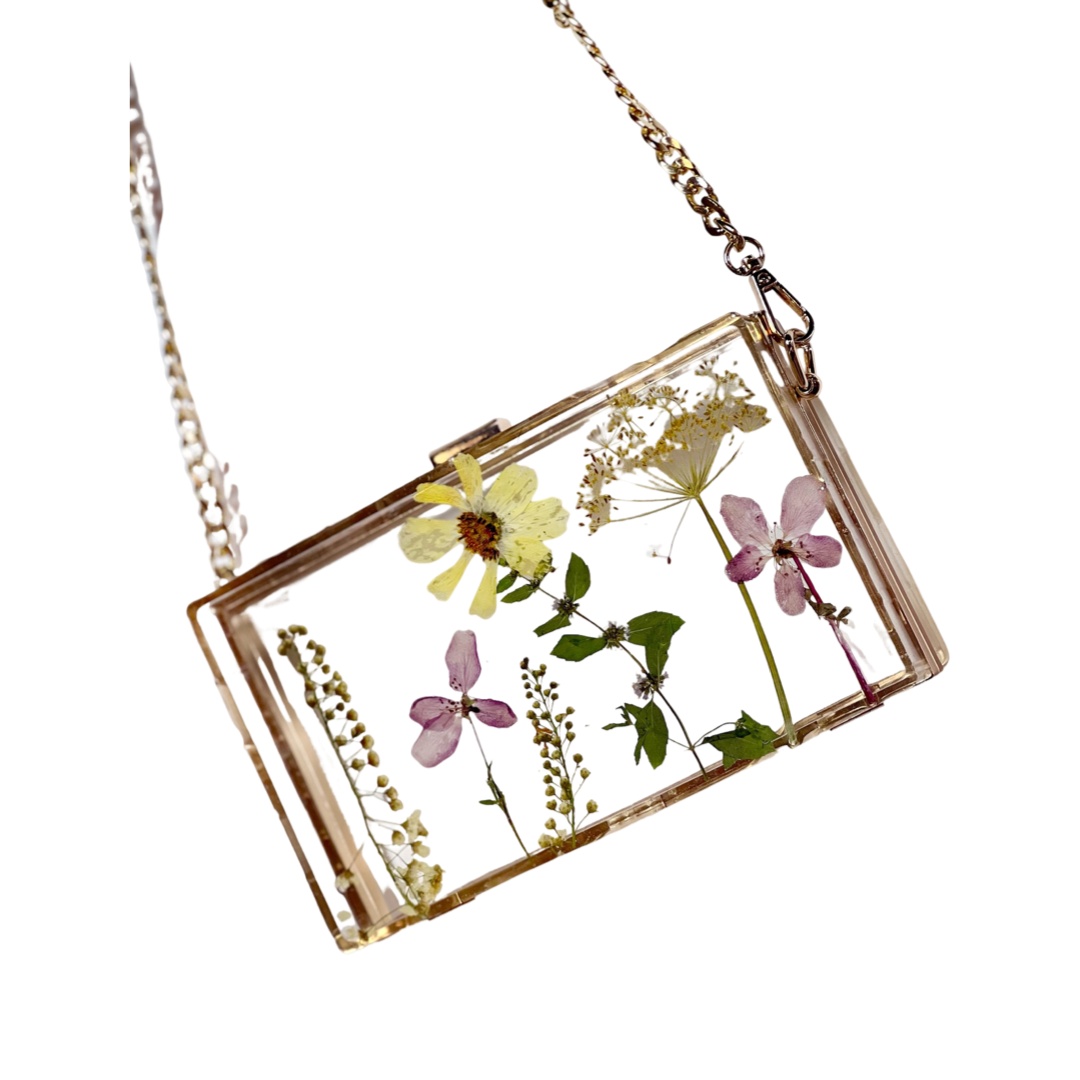 Breathe Floral Clutch