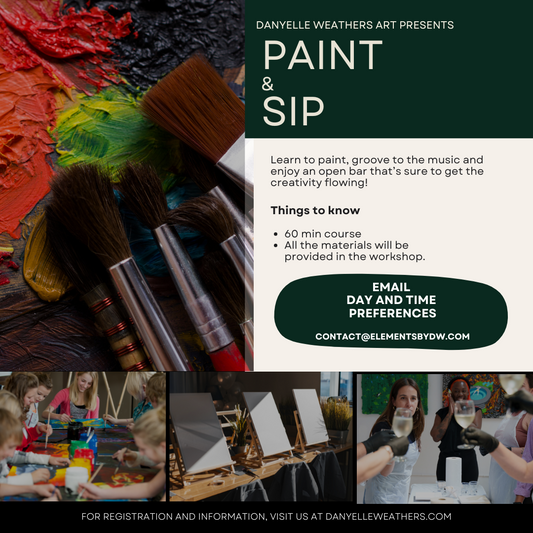 Paint & Sip - Art Class