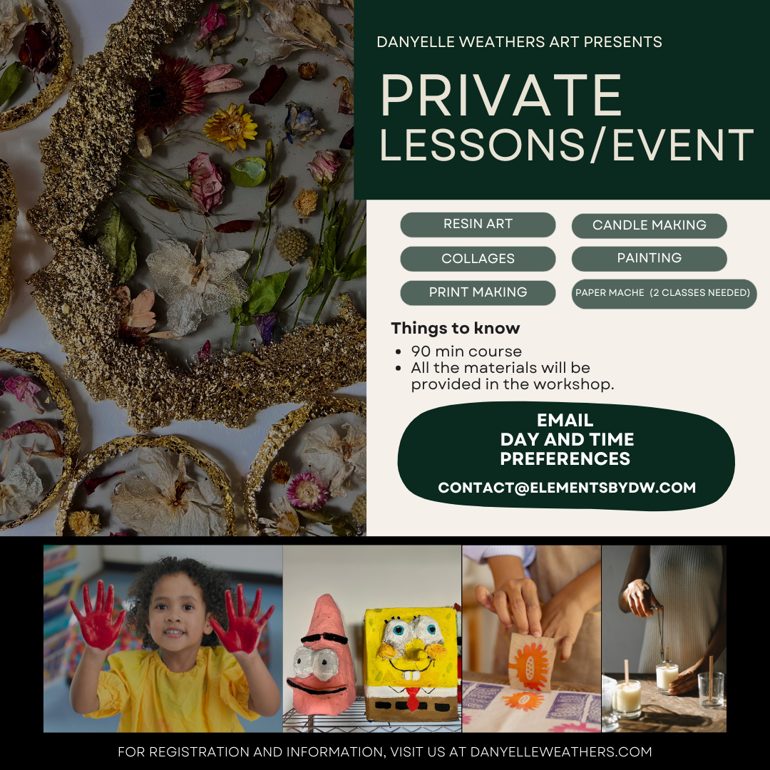 Private Lessons/Events - Art Class