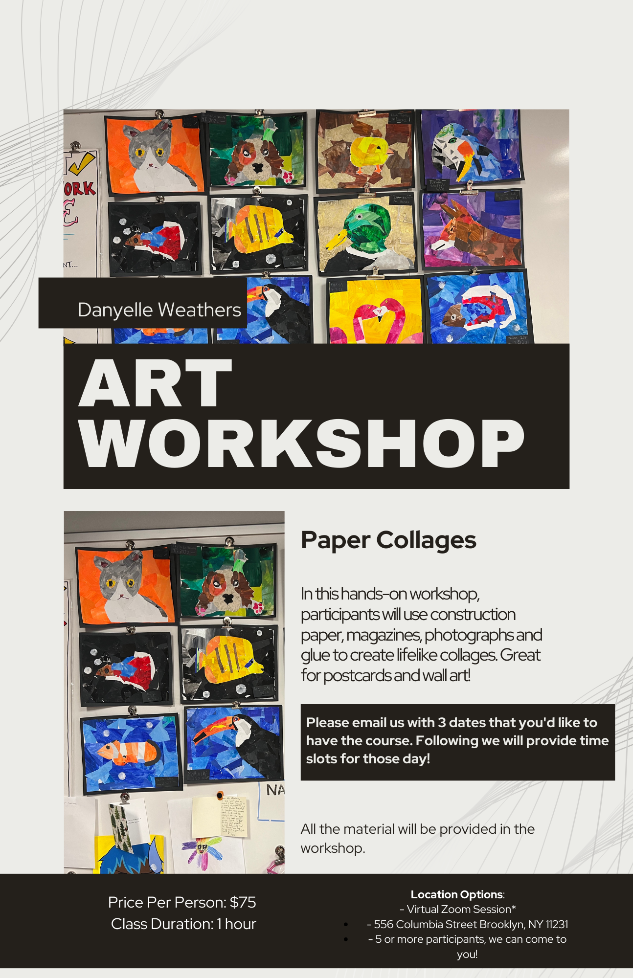 Paper Collage Class