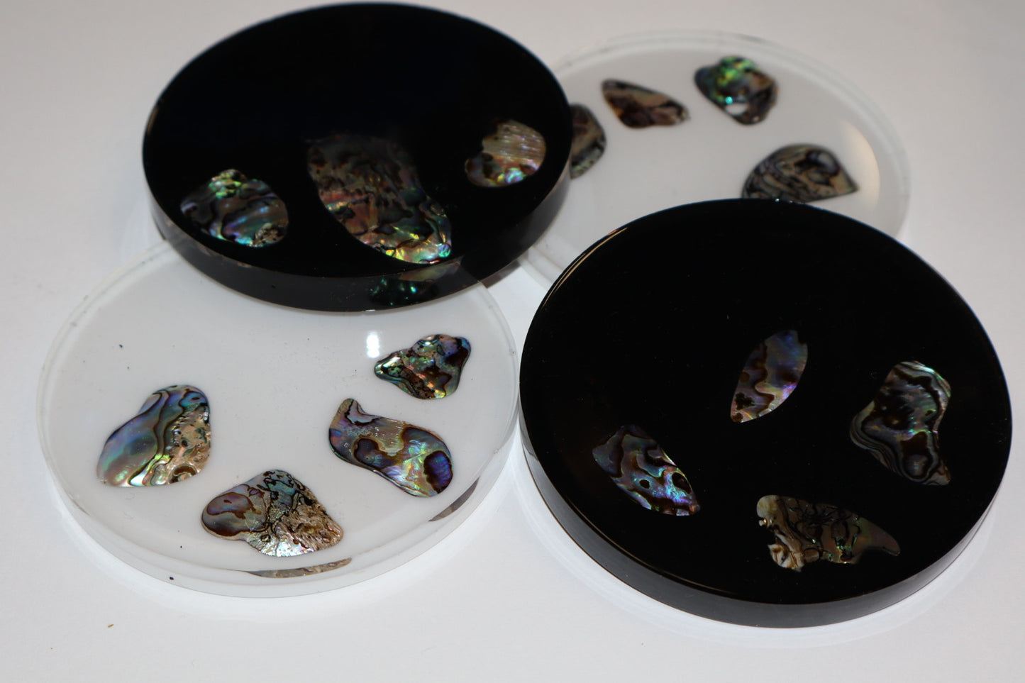 Abalone Shell Coaster Set