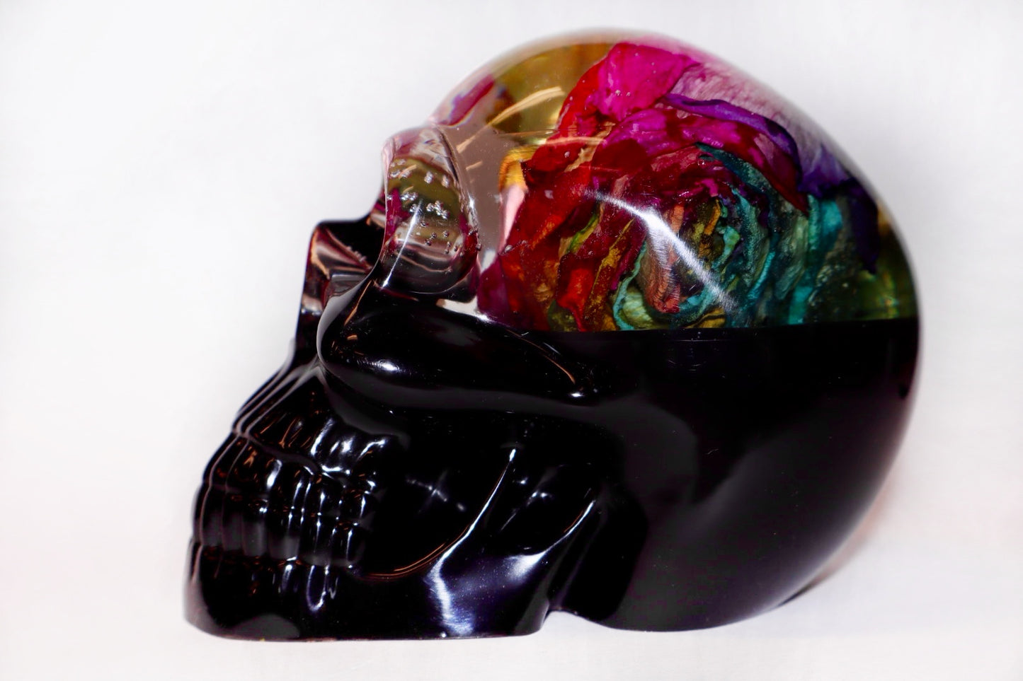 Midnight Rainbow Skull