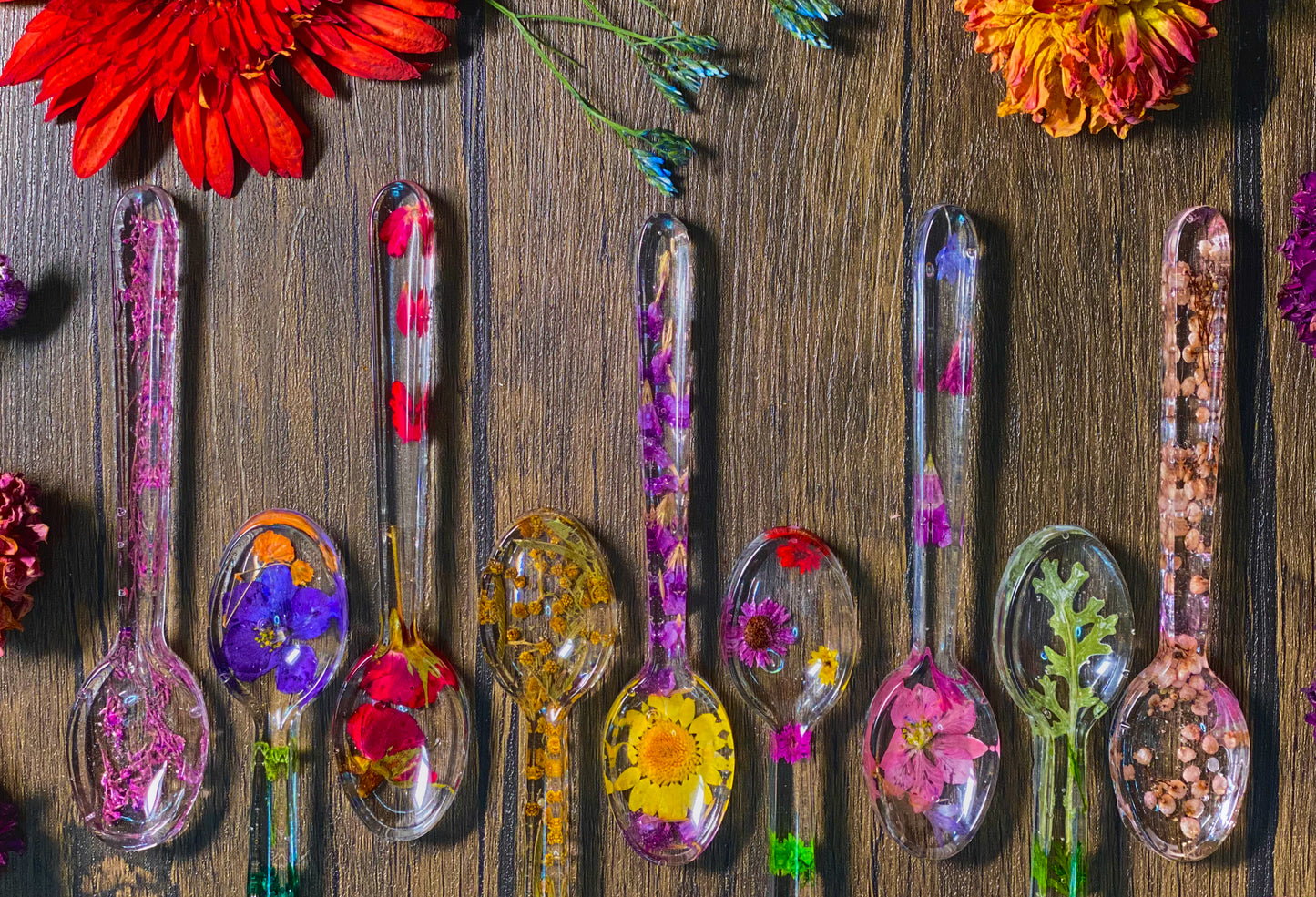 Custom Floral Spoon