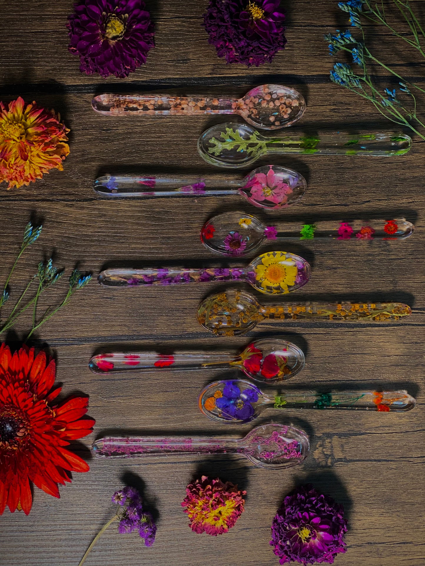 Custom Floral Spoon