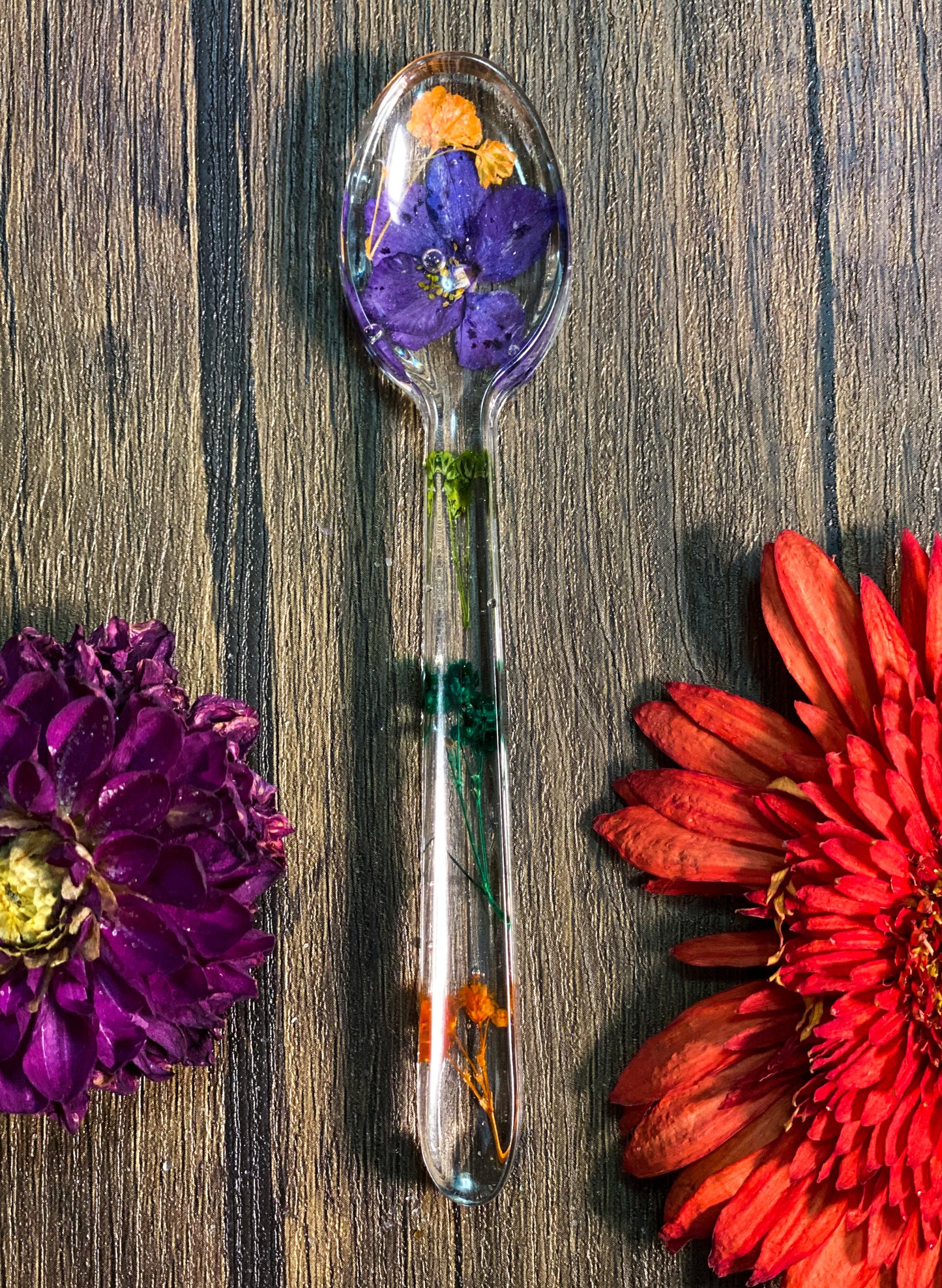 Custom Floral Spoon