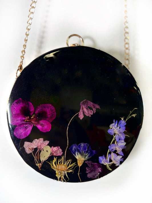 Whimsical Floral Clutch