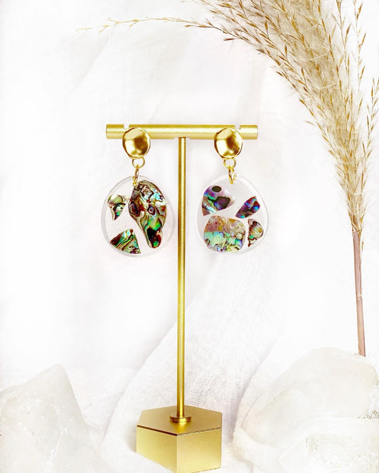 Ariel Abalone Earrings